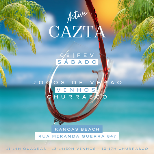 Cazta active - Jogos e vinhos do verão 4fun