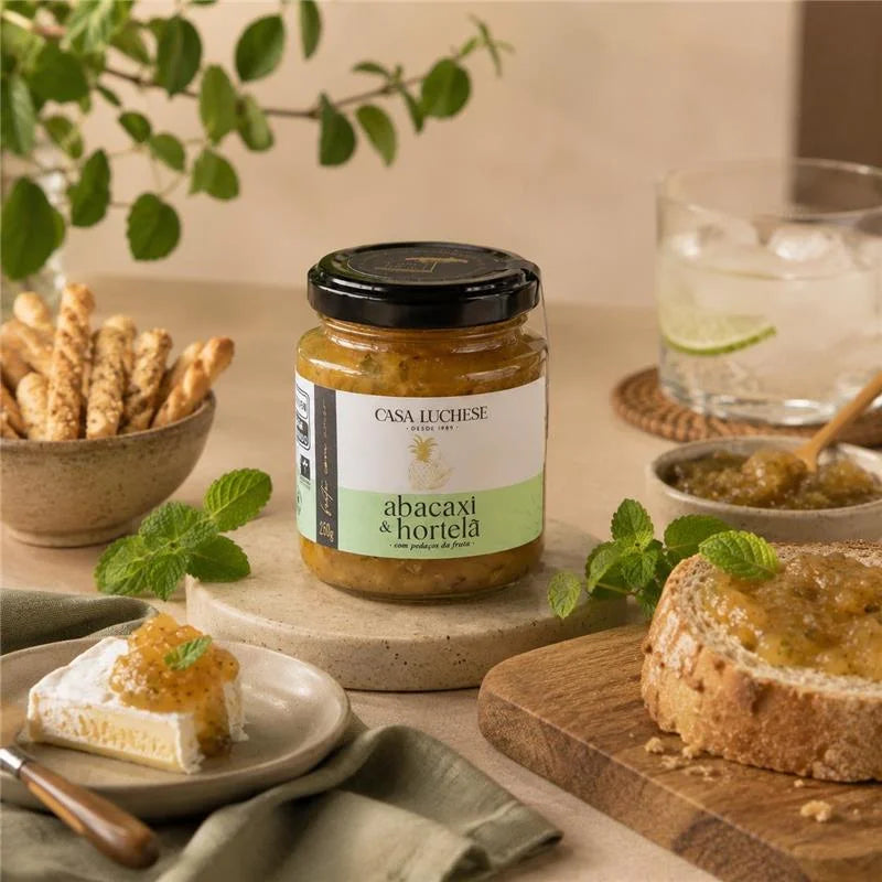 DOCE DE ABACAXI COM HORTELÃ PREMIUM