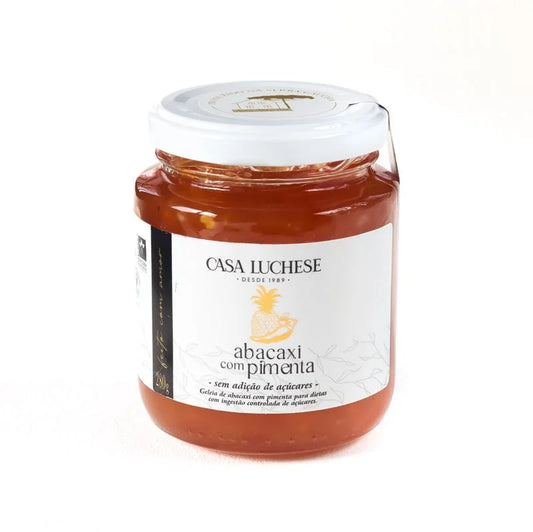 DOCE DE ABACAXI COM PIMENTA SEM ADIÇÃO DE AÇUCAR