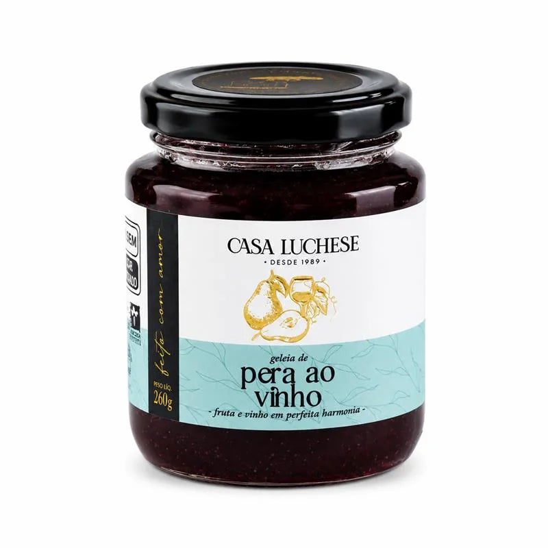 GELEIA DE PERA AO VINHO