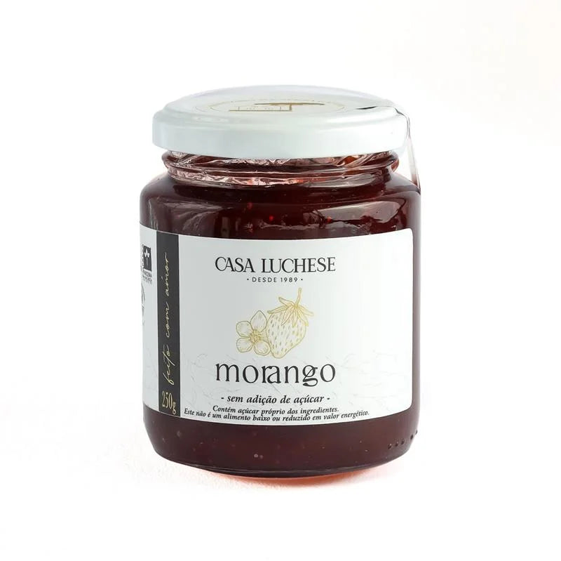 DOCE DE MORANGO SEM ADIÇÃO DE AÇUCAR